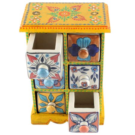 Spice Box Masala Rack Container Gift Items 